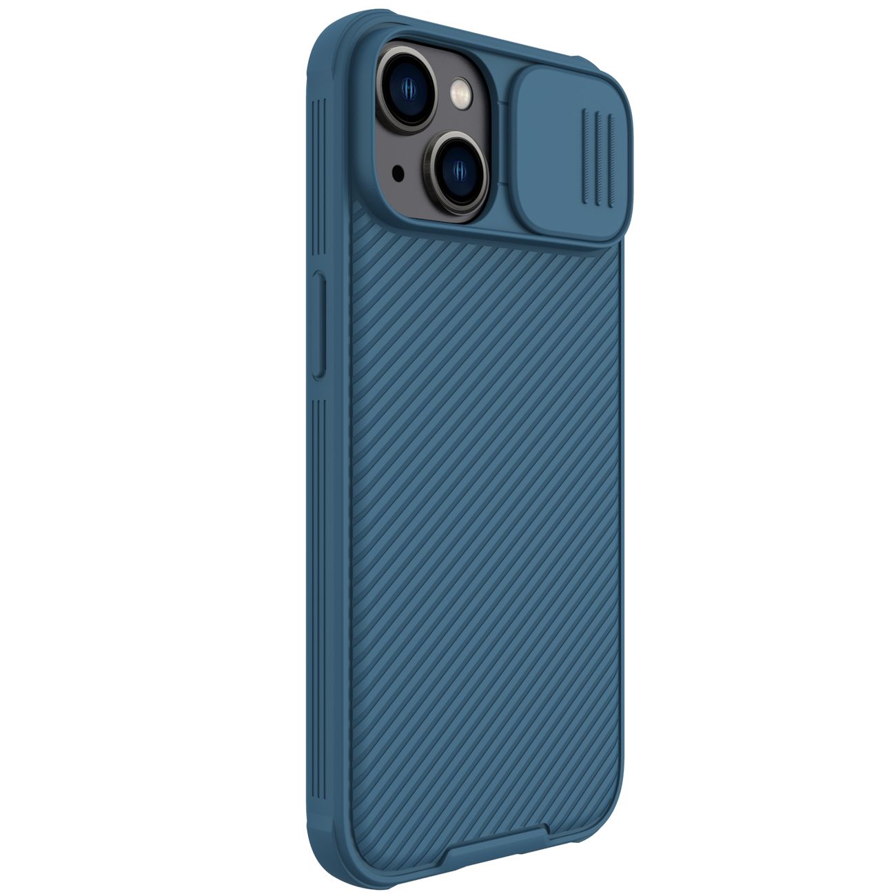 Nillkin CamShield Pro dėklas iPhone 14 Plus – mėlynas