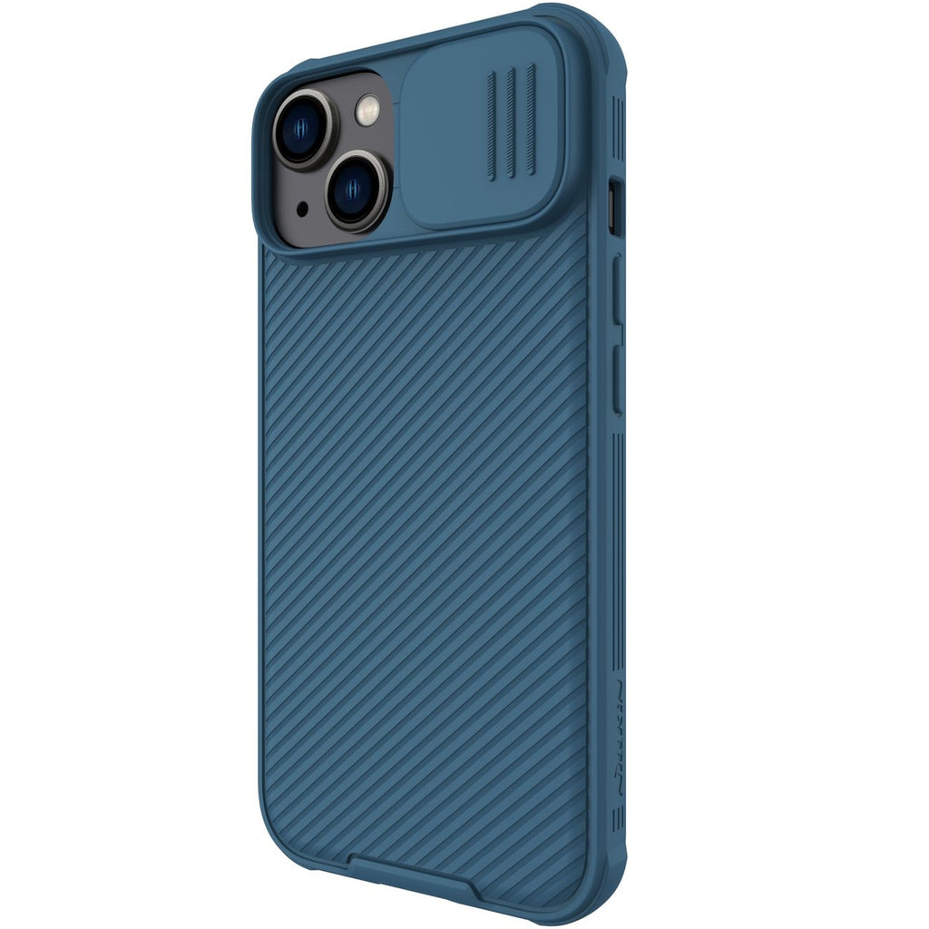 Nillkin CamShield Pro dėklas iPhone 14 Plus – mėlynas