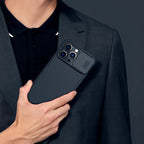 Nillkin CamShield Pro dėklas iPhone 14 Pro Max – mėlynas