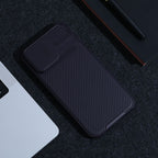 Nillkin CamShield Pro dėklas iPhone 14 Pro Max – mėlynas