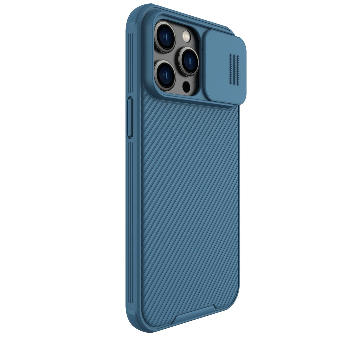Nillkin CamShield Pro dėklas iPhone 14 Pro Max – mėlynas