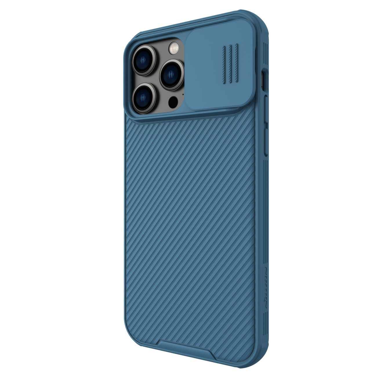 Nillkin CamShield Pro dėklas iPhone 14 Pro Max – mėlynas