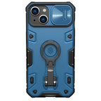 Nillkin CamShield Armor Pro dėklas iPhone 14 Plus – mėlynas