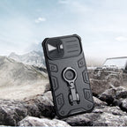 Nillkin CamShield Armor Pro MagSafe dėklas iPhone 14 Plus – juodas