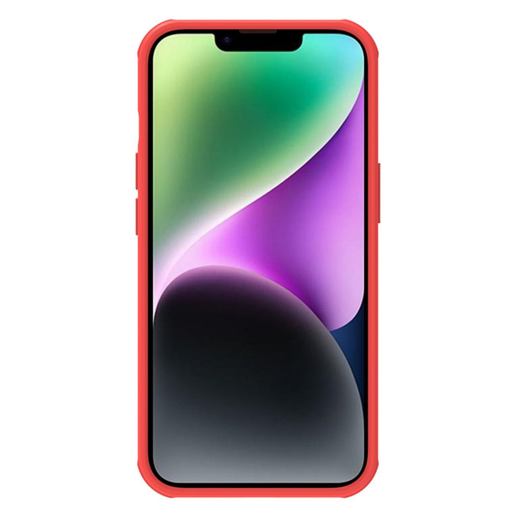 Nillkin Super Frosted Shield Pro dėklas iPhone 14 Plus – raudonas