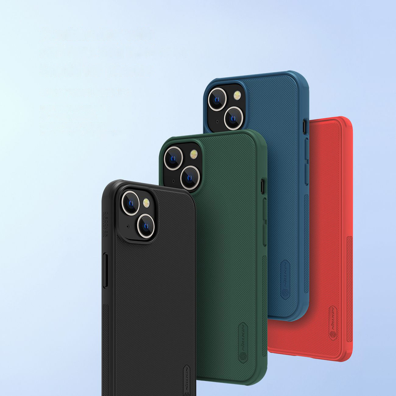Nillkin Super Frosted Shield Pro dėklas iPhone 14 Plus – žalias