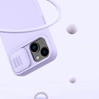 Nillkin CamShield MagSafe dėklas iPhone 14 Plus – juodas