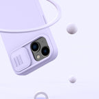Nillkin CamShield silikoninis dėklas iPhone 14 Plus – juodas