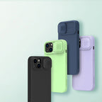 Nillkin CamShield silikoninis dėklas iPhone 14 Plus – juodas