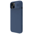 Nillkin CamShield silikoninis dėklas iPhone 14 Plus – mėlynas