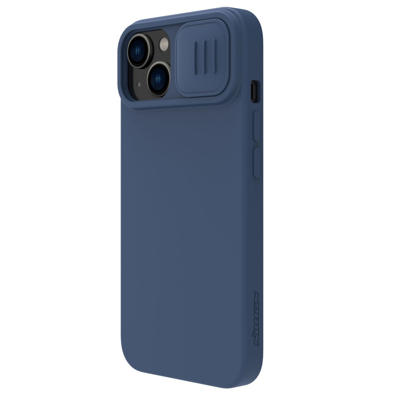 Nillkin CamShield silikoninis dėklas iPhone 14 Plus – mėlynas