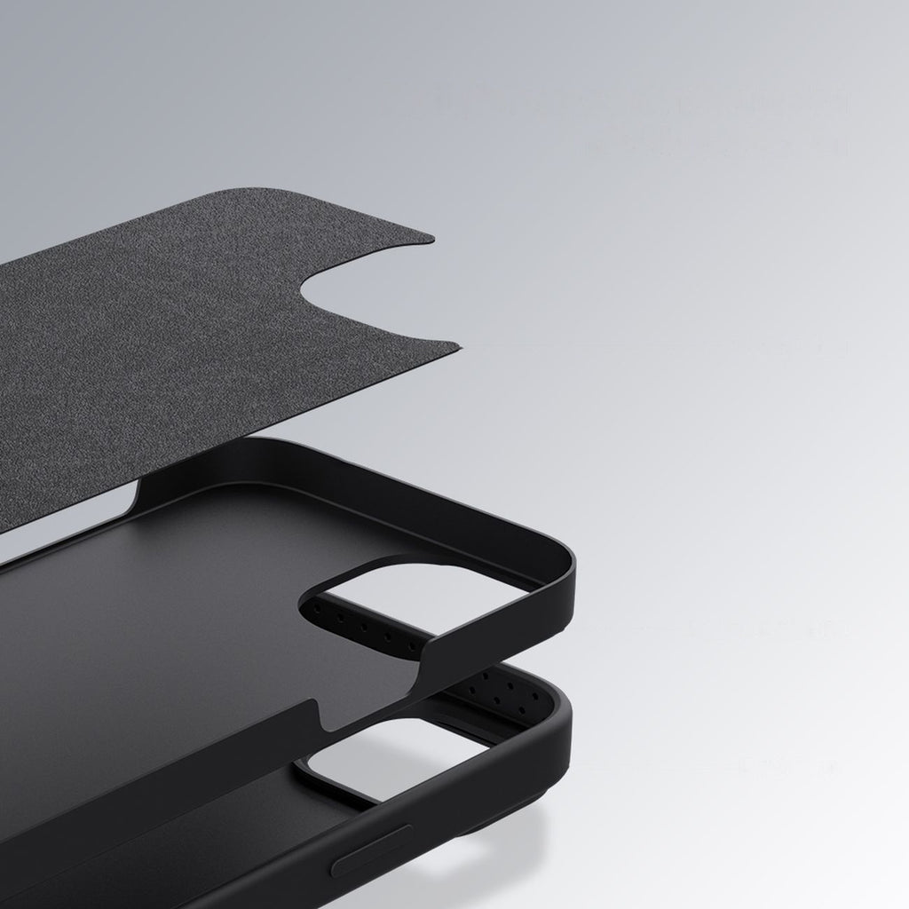 Nillkin CamShield silikoninis dėklas iPhone 14 Plus – žalias