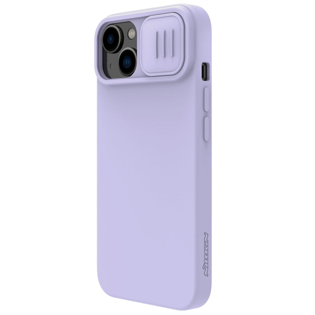 Nillkin CamShield silikoninis dėklas iPhone 14 Plus – violetinis