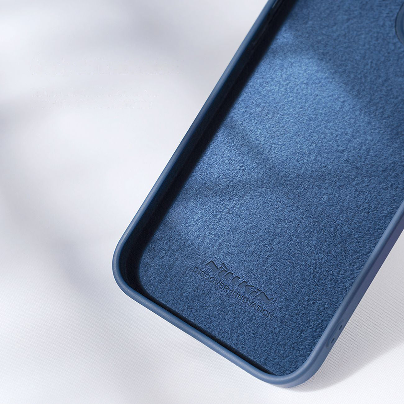 Nillkin CamShield silikoninis dėklas iPhone 14 Plus – violetinis