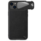 Nillkin CamShield Leather S dėklas iPhone 14 Plus – juodas