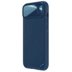 Nillkin CamShield Leather S dėklas iPhone 14 Plus – mėlynas