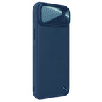Nillkin CamShield Leather S dėklas iPhone 14 Plus – mėlynas