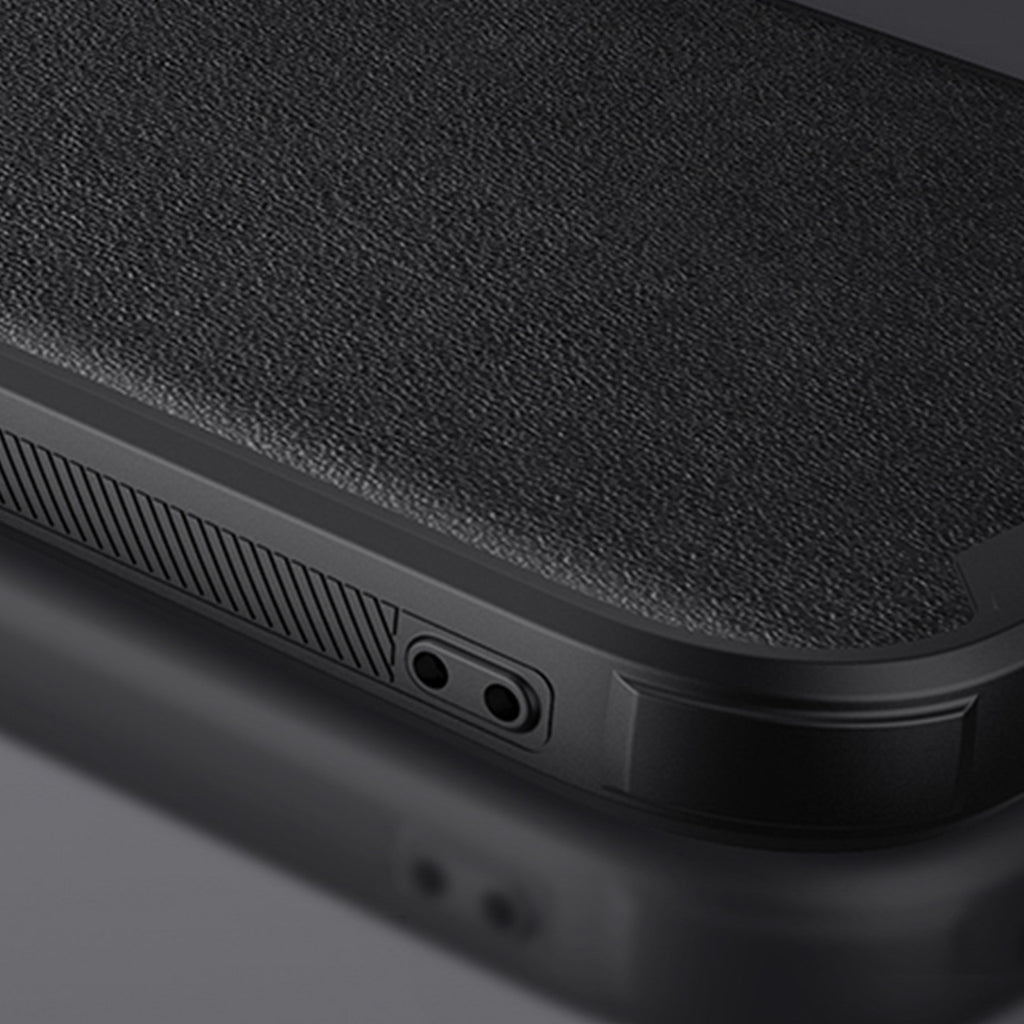Nillkin CamShield Leather S dėklas iPhone 14 Plus – žalias