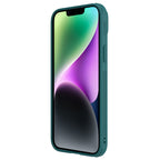 Nillkin CamShield Leather S dėklas iPhone 14 Plus – žalias