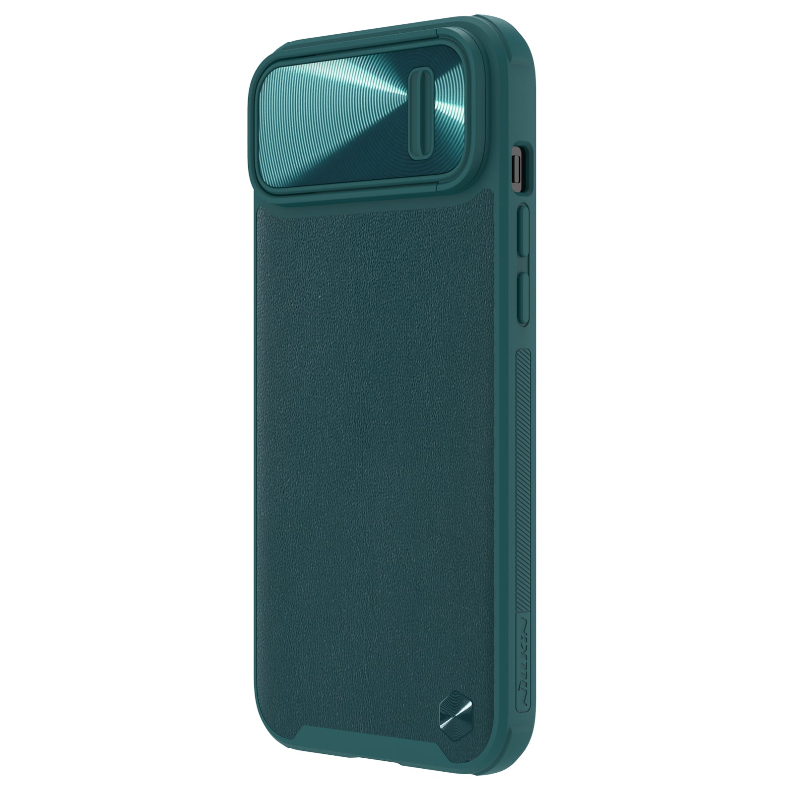 Nillkin CamShield Leather S dėklas iPhone 14 Plus – žalias