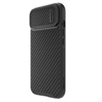 Nillkin dėklas iPhone 14 su kameros dangteliu – juodas