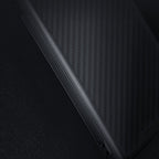 Nillkin Synthetic Fiber S dėklas iPhone 14 Pro su kameros dangteliu – juodas
