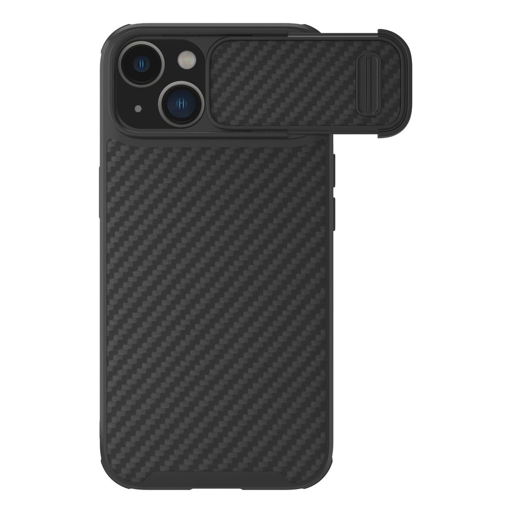 Nillkin Synthetic Fiber S dėklas iPhone 14 Plus – juodas