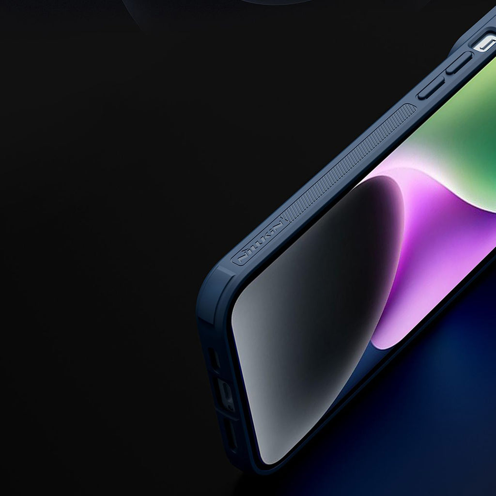 Nillkin Textured S dėklas iPhone 14 – mėlynas