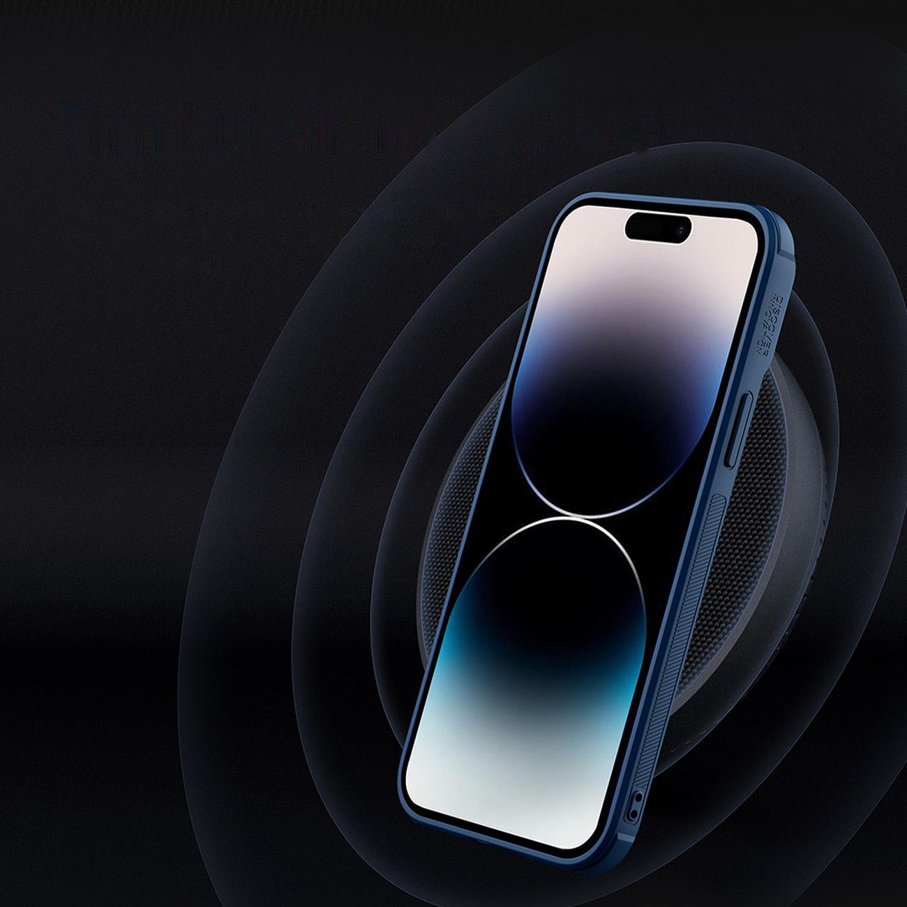 Nillkin Textured S dėklas iPhone 14 Pro – mėlynas