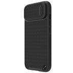 Nillkin Textured dėklas iPhone 14 Plus su kameros dangteliu – juodas