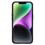 Nillkin Textured dėklas iPhone 14 Plus su kameros dangteliu – juodas