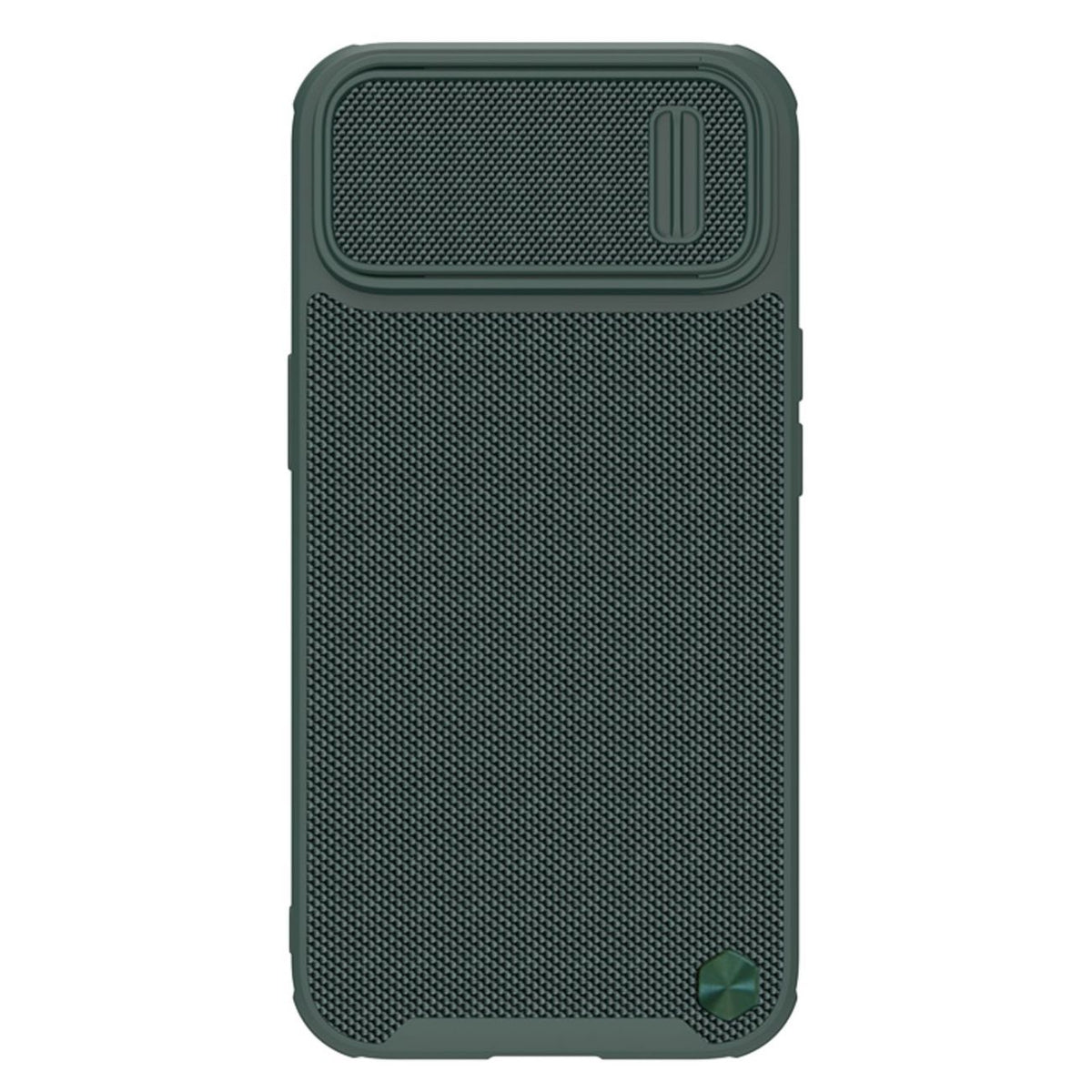 Nillkin Textured S dėklas iPhone 14 Plus – žalias, su kameros dangteliu