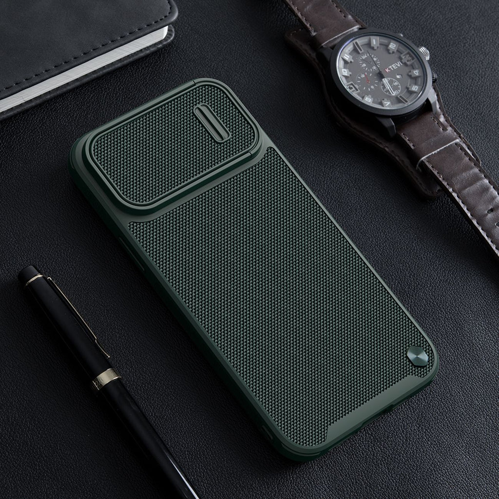 Nillkin Textured S dėklas iPhone 14 Pro Max – mėlynas
