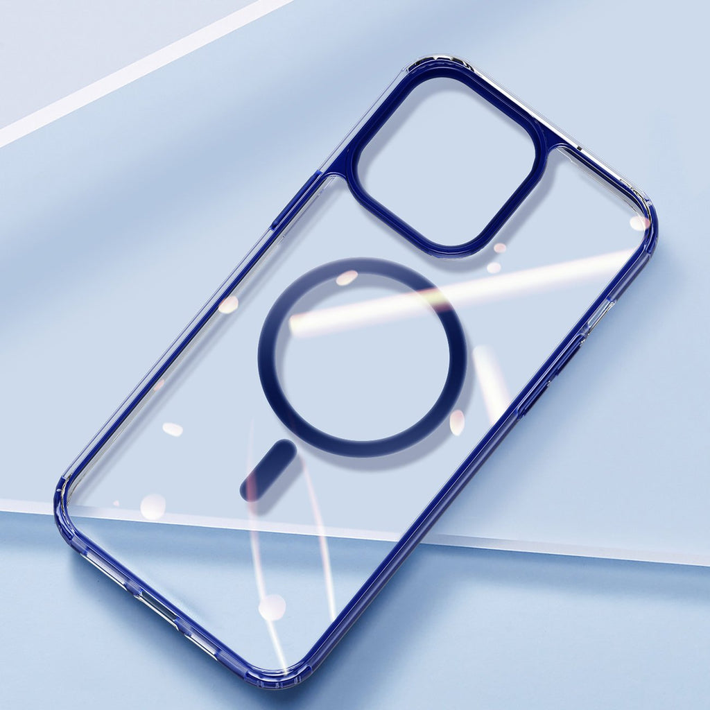 MagSafe dėklas iPhone 14 Plus Dux Ducis Clin2 – mėlynas