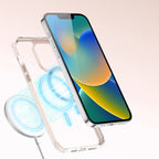 Magnetinis MagSafe dėklas iPhone 14 Plus – rožinis