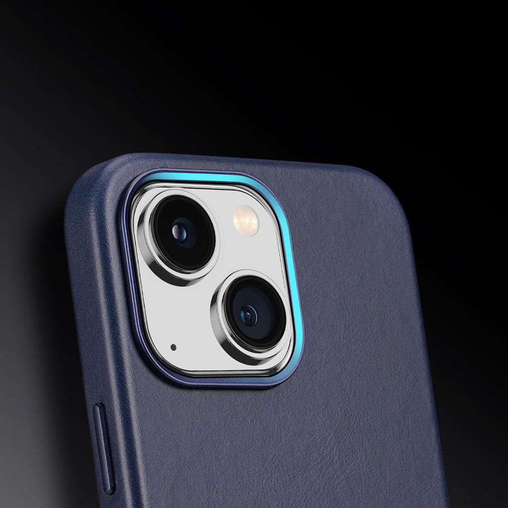 Dux Ducis Naples MagSafe odinis dėklas iPhone 14 Plus – mėlynas