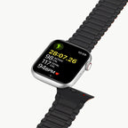 Dux Ducis Armor magnetinis dirželis Apple Watch 38/40/41 mm – juoda/oranžinė