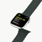 Dux Ducis magnetinis silikoninis dirželis Apple Watch – žalias