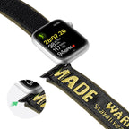 Dux Ducis Outdoor Apple Watch nailoninė apyrankė – geltona