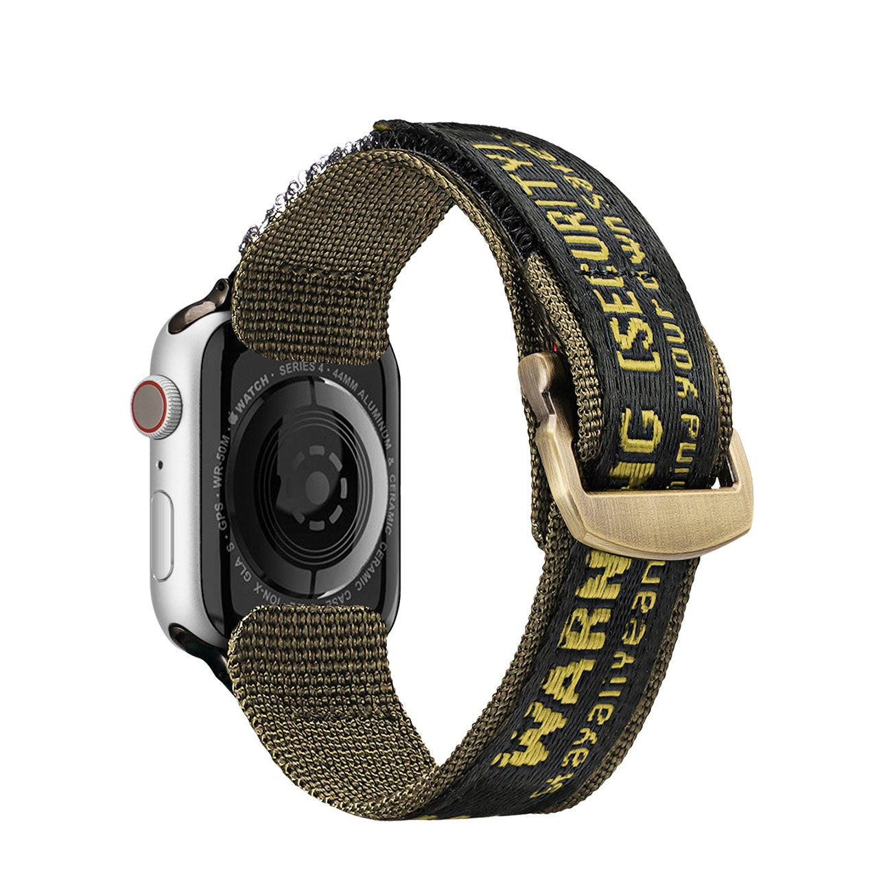 Dux Ducis Outdoor Apple Watch nailoninė apyrankė – geltona