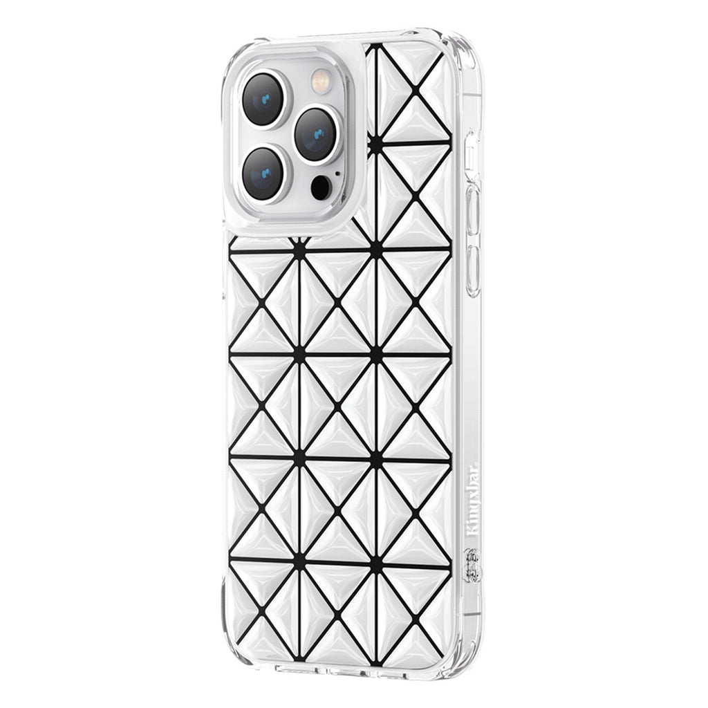 Kingxbar Miya Series dėklas iPhone 14 – baltas
