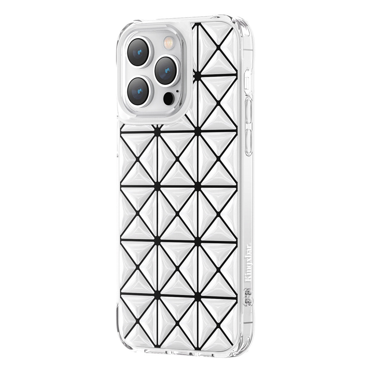 Kingxbar Miya Series dėklas iPhone 14 – baltas