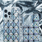 Kingxbar Miya dėklas iPhone 14 Pro – vaivorykštinis