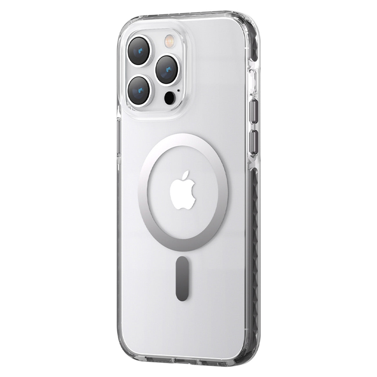 Kingxbar MagSafe dėklas iPhone 14 Plus – pilkas