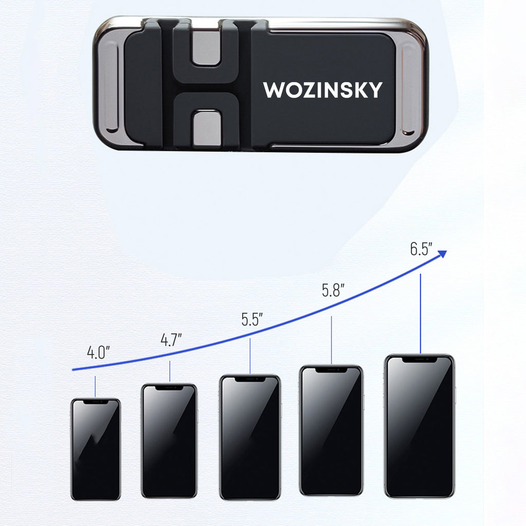 Wozinsky magnetinis telefono laikiklis su laidų organizatoriumi (WMCDO-B1)