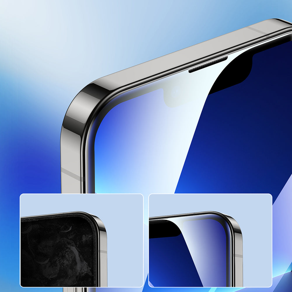 Grūdintas stiklas iPhone 14 Plus su rėmeliu (Joyroom)