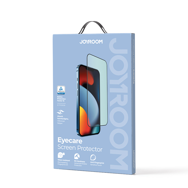 Joyroom Knight stiklas iPhone 14 Pro – mėlynos šviesos filtras