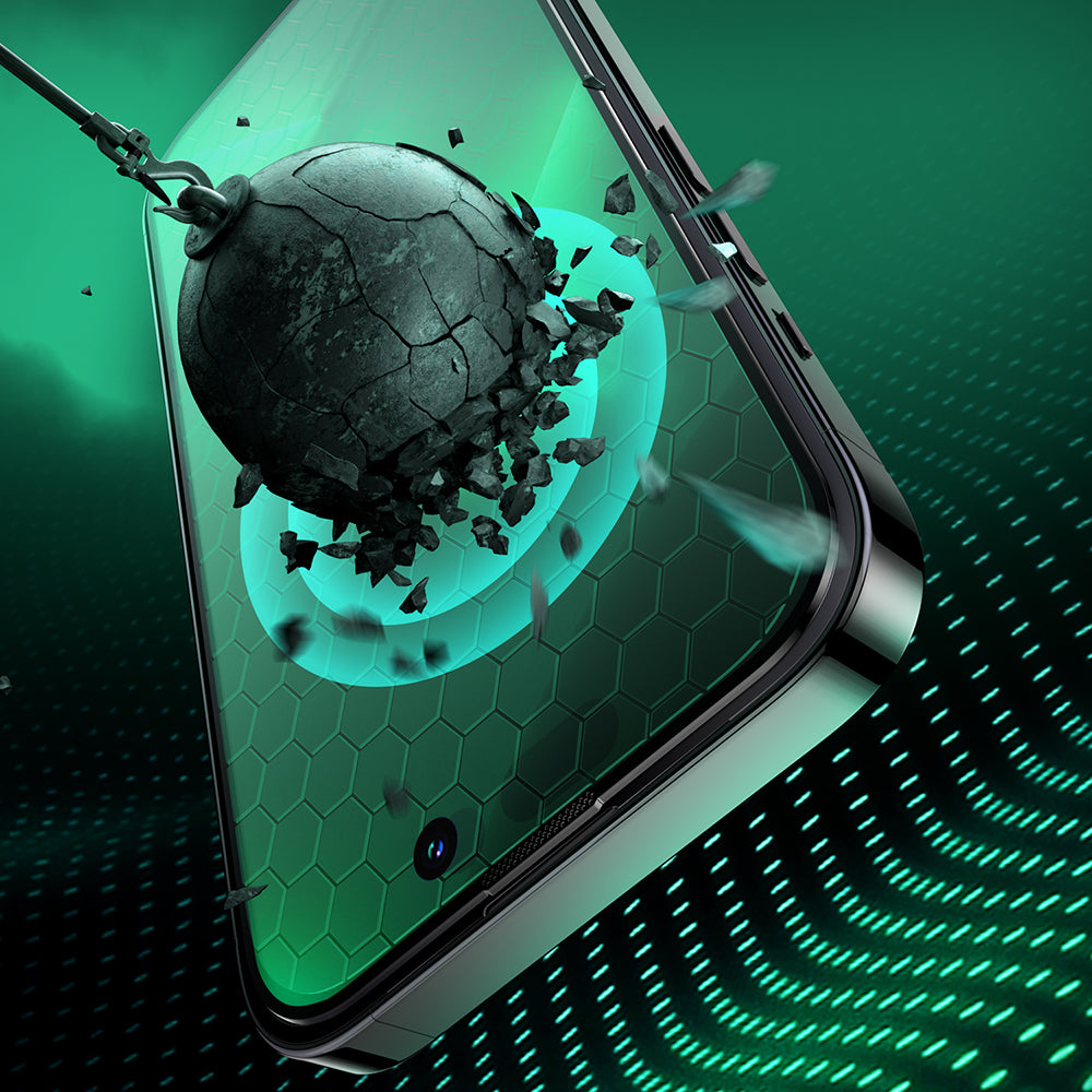 Joyroom Knight stiklas iPhone 14 Pro – mėlynos šviesos filtras