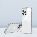 Joyroom Defender dėklas iPhone 14 – skaidrus su stovu