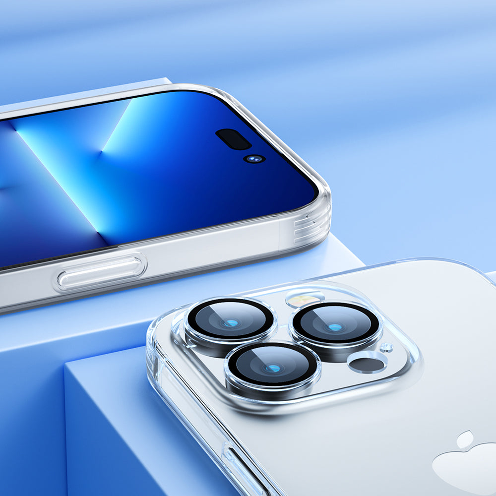 Joyroom skaidrus TPU dėklas iPhone 14 su kameros apsauga -- iPhone 14